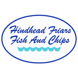 Hindhead Friars Fish and Chips logo.